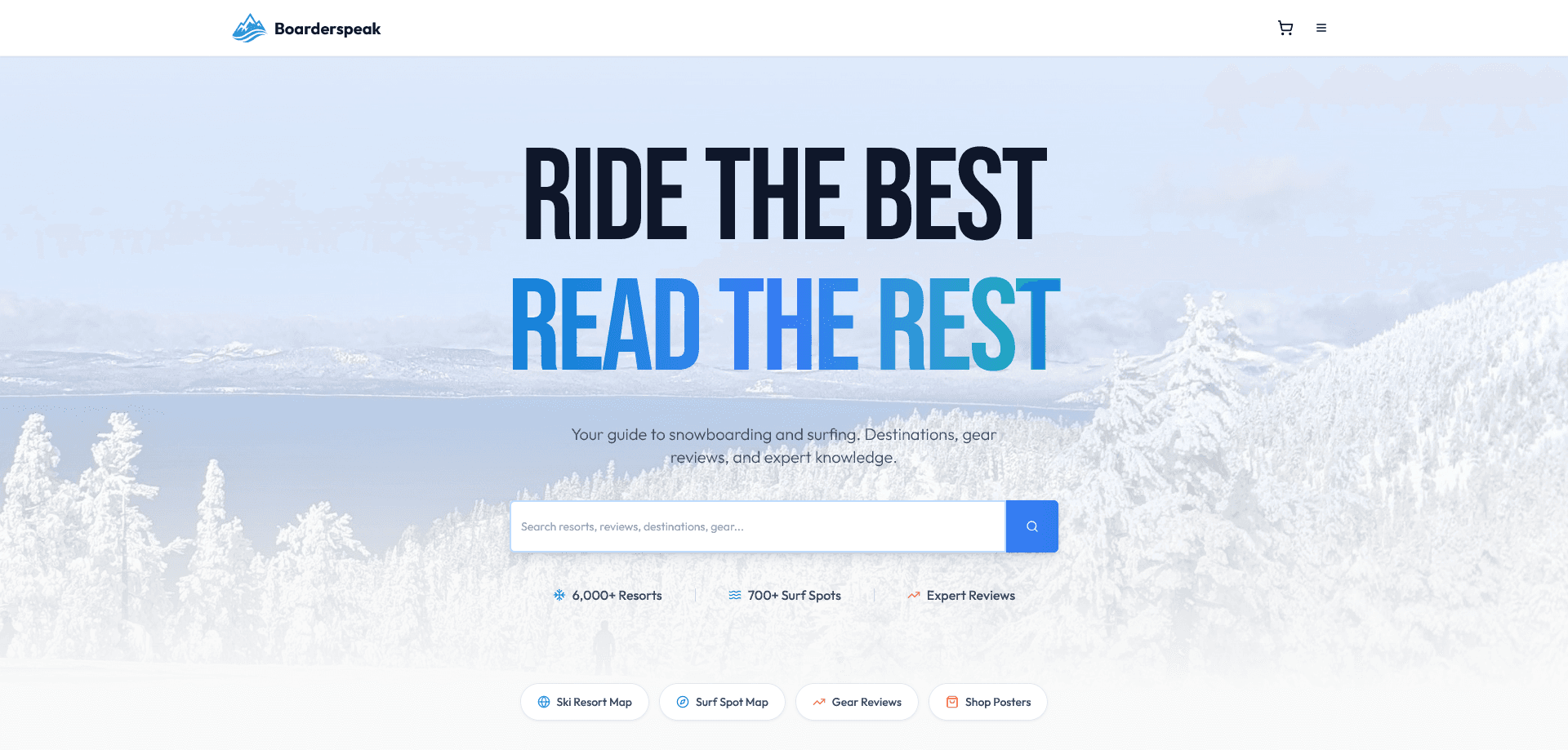 Boarderspeak Homepage